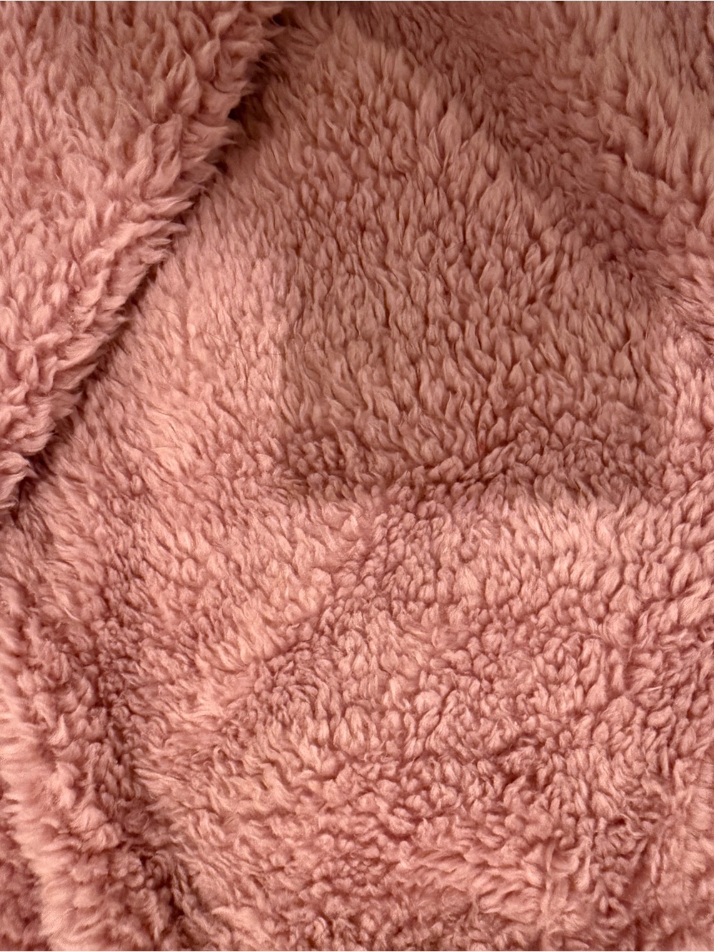 Urban Outfitters Dusty Rose Plush Hoodie - Picture 3 of 3